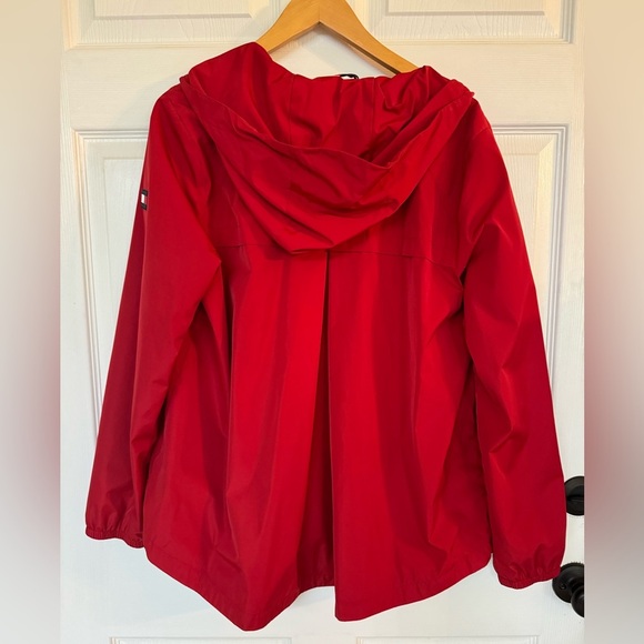 TOMMY HILFIGER Red Women’s Lightweight Everyday Weather Resistant Windbreaker M - Picture 7 of 16